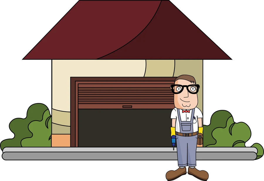 Billy alongside Garage Door Pros professionals