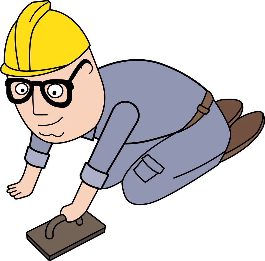 Billy alongside Concrete Contractors professionals