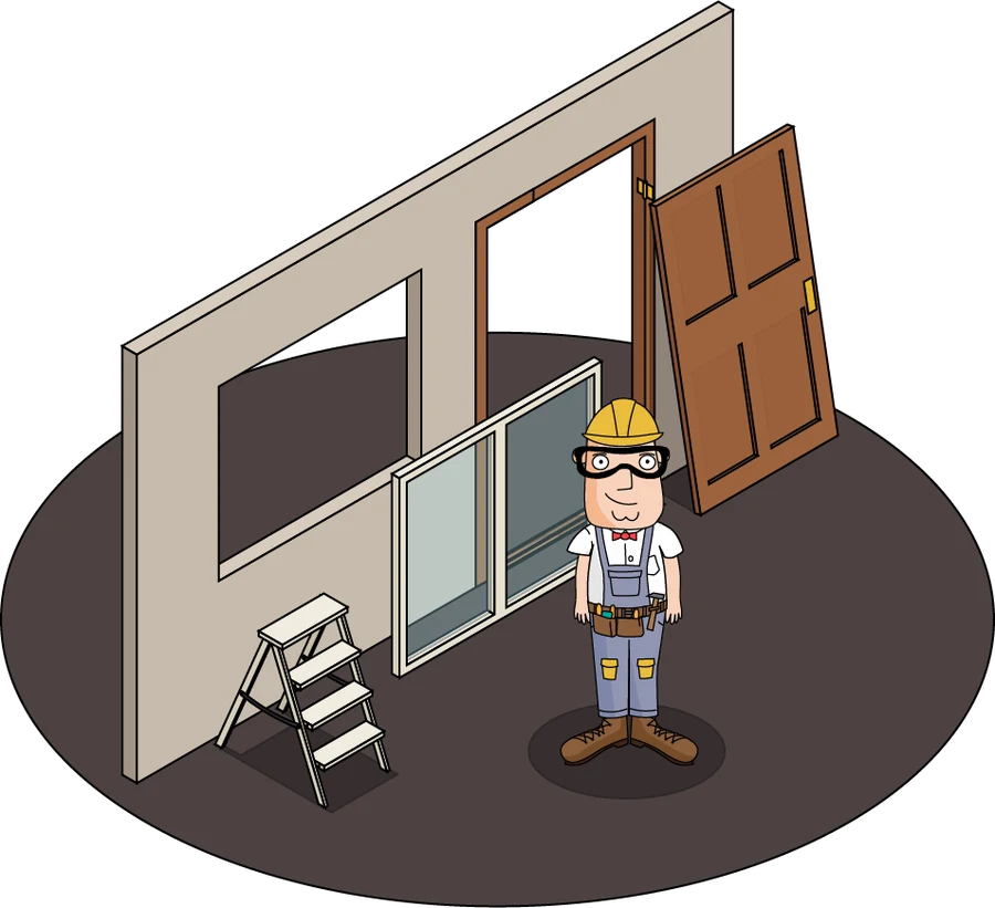 Billy alongside Kitchen Remodeling professionals