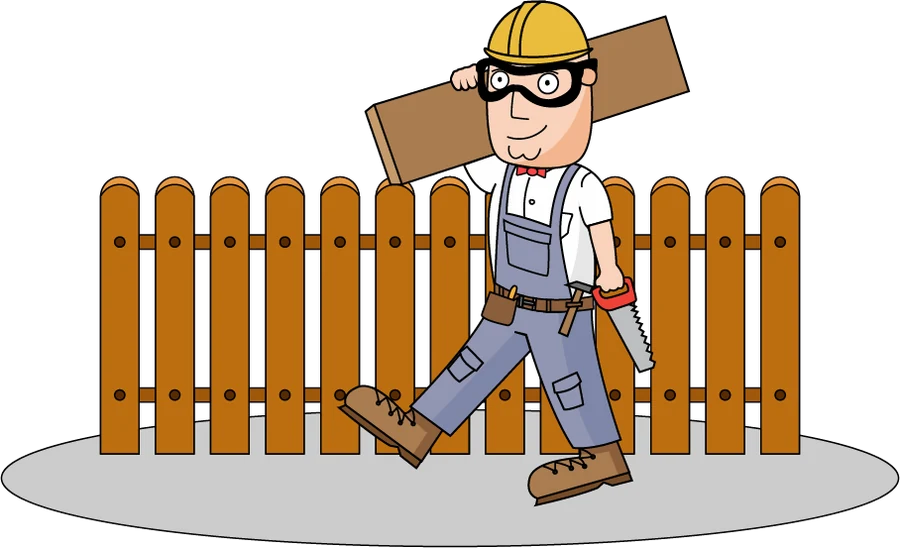 Billy alongside Fence Pros professionals